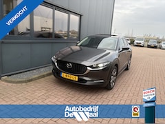 Mazda CX-30 - 2.0 e-SkyActiv-X 185pk Automaat Luxury SCHUIFDAK/LEDER/BOSE/360CAMERA/DODEHOEK/HUD