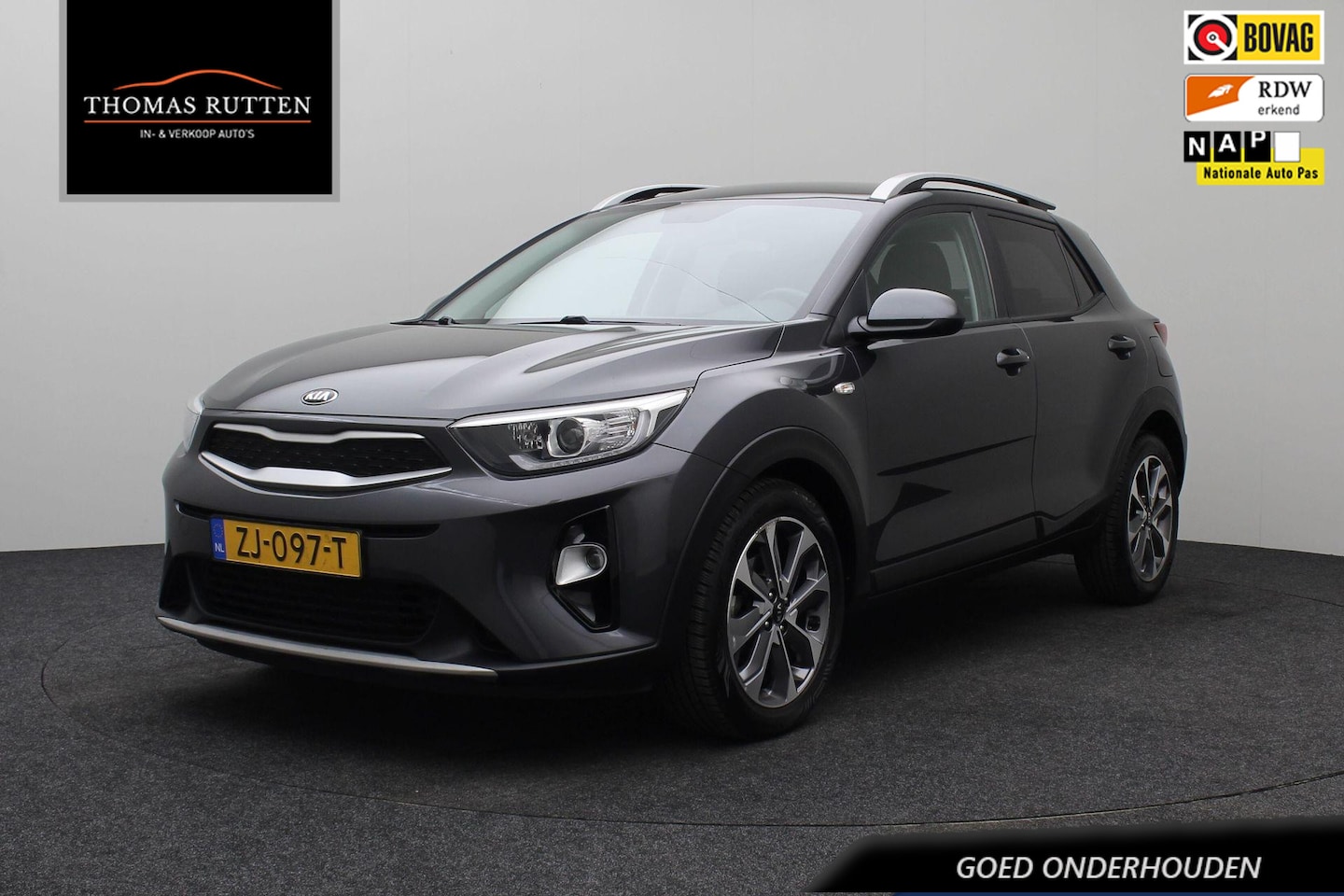 Kia Stonic - 1.0 T-GDi DynamicLine 2019 NAP Navigatie | Airco | Cruise control | PDC | LED | Bluetooth - AutoWereld.nl