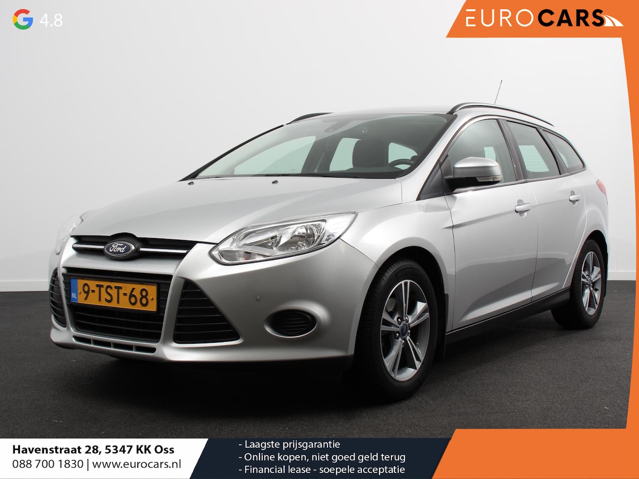 Ford Focus Wagon - 1.0 EcoBoost Edition | Navigatie | Airco | Trekhaak | Lichtmetalen Velgen | Parkeer sensor - AutoWereld.nl