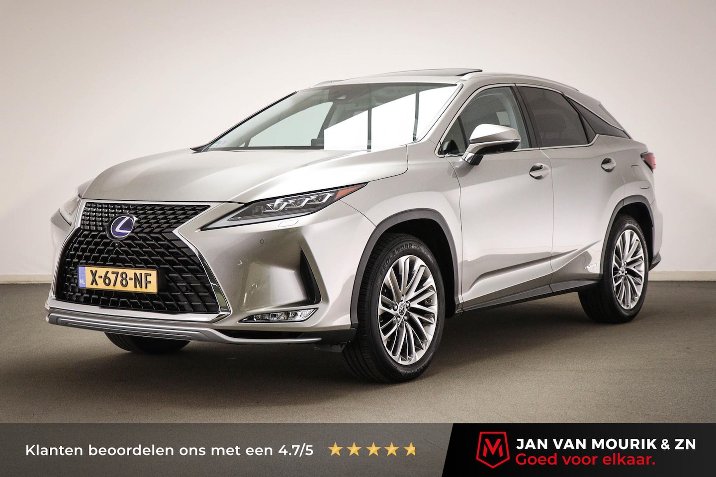 Lexus RX 450h - 4WD President Line | STUURVERWARMING | STOELVENTILATIE | 360 CAMERA - AutoWereld.nl