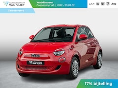 Fiat 500e - 42 kWh | Uit voorraad leverbaar | 17% Bijtelling| Clima | Cruise | Apple Carplay