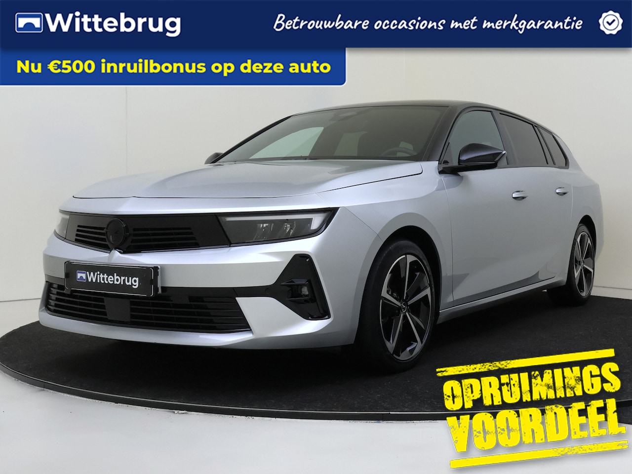 Opel Astra Sports Tourer - 1.2 Turbo Hybrid GS | LED dagrijverlichting | Connected services | 360 graden camera | Ada - AutoWereld.nl