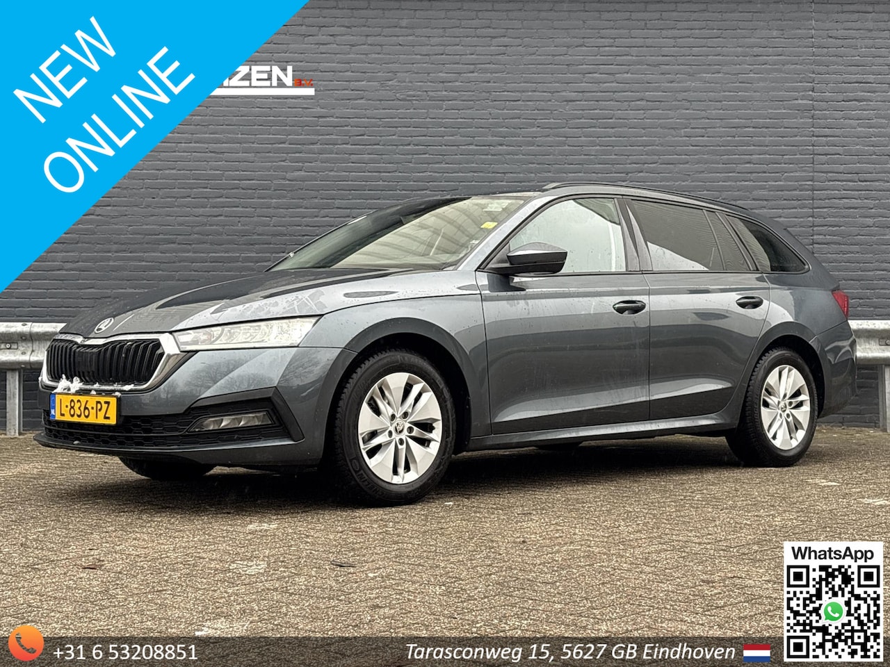 Skoda Octavia Combi - 1.0 TSI Ambition € 8.200 NETTO | NAVI | CRUISE | CLIMA | 07-11-2027 APK | - AutoWereld.nl