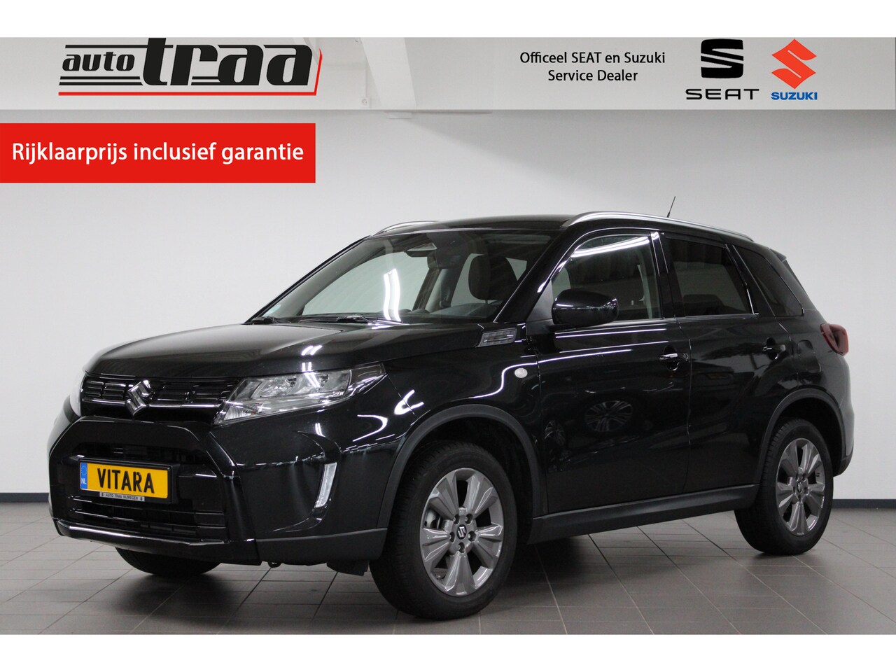 Suzuki Vitara - 1.5 Hybrid Select Automaat / Camera / Led verlichting / Navigatie / Adaptive cruise contro - AutoWereld.nl