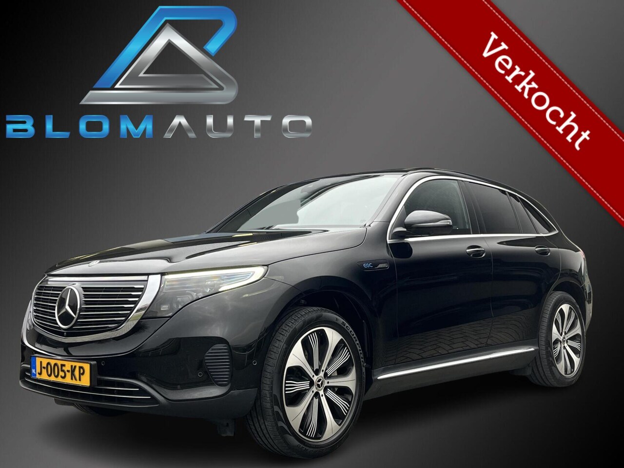 Mercedes-Benz EQC - 400 4MATIC 80 kWh SUNROOF+BURMESTER+TREKH+MEMORY - AutoWereld.nl