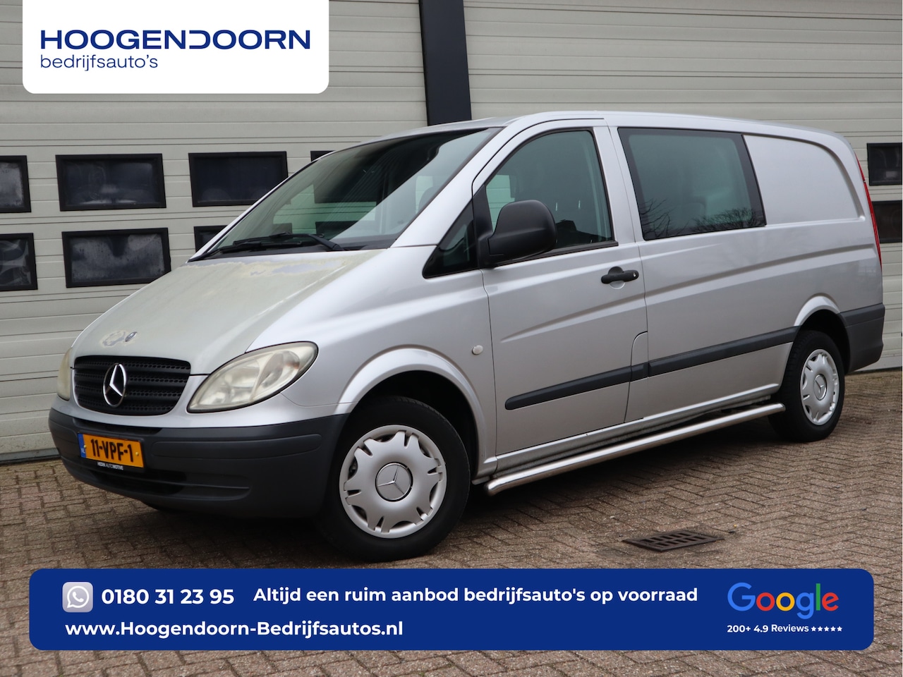 Mercedes-Benz Vito - 111 CDI Lang L2 DC 5 Pers. - Airco - Trekhaak - AutoWereld.nl