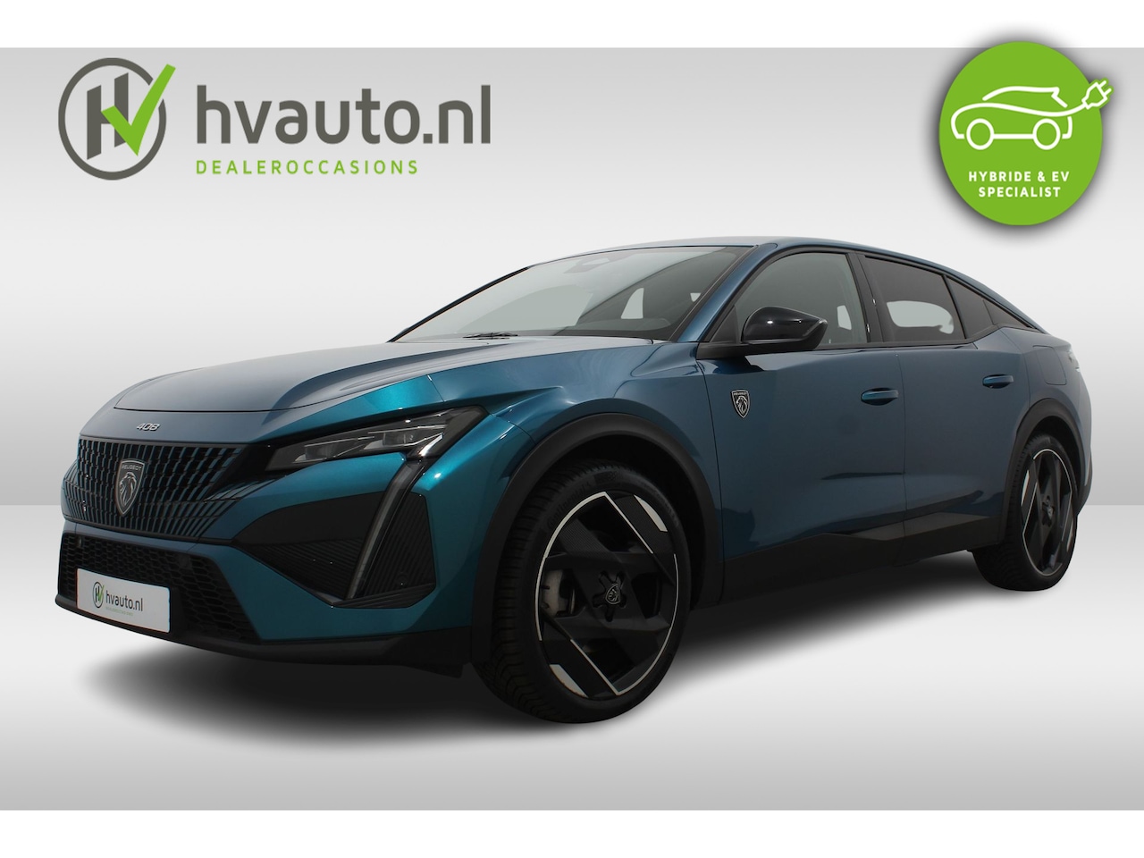 Peugeot 408 - 1.6 HYBRID GT 225PK EAT8 | Nappa Leder | FOCAL | Massage |  Winterpakket - AutoWereld.nl