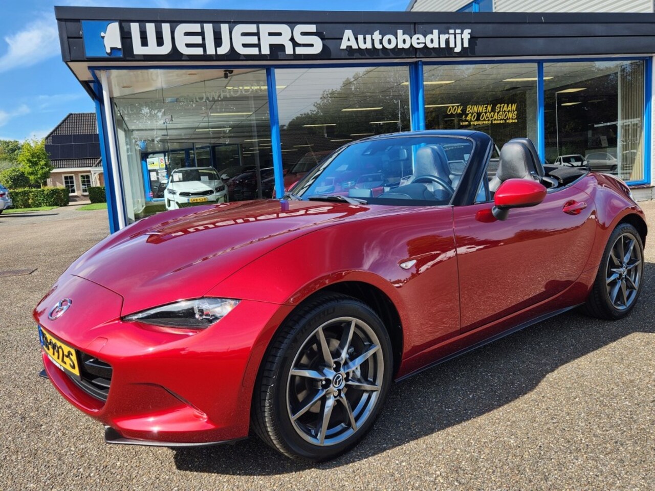 Mazda MX-5 - 2.0 GT-M 2.0 160pk GT-M, NL auto, Leder, Navi, Clima, Keyless, Bose - AutoWereld.nl