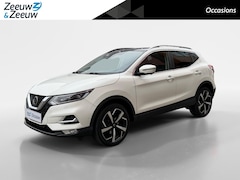 Nissan Qashqai - 1.2 Tekna + | Navigatie | Trekhaak | 360 camera | Panoramadak | Stoelverwarming | Telefoon