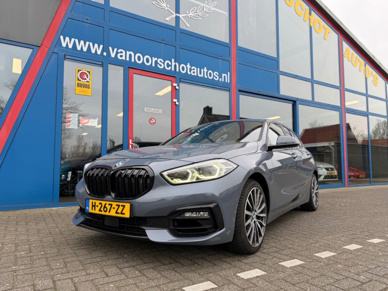 BMW 1-serie - 118I 140pk Automaat Panodak Navi Camera Leer Led Airco(ECC) - AutoWereld.nl