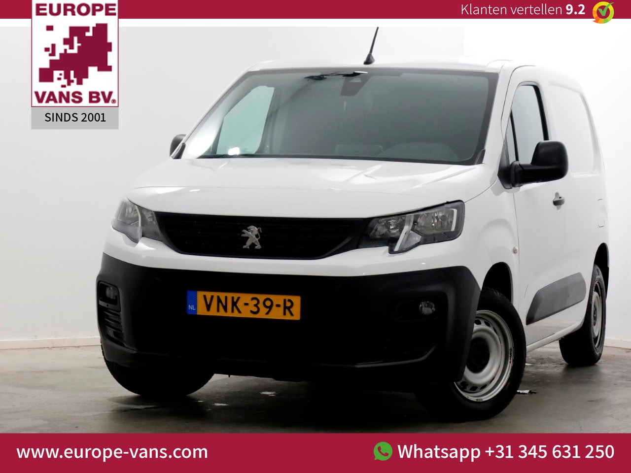 Peugeot Partner - 1.5 BlueHDI 102pk Premium Airco/CarPlay/Camera 01-2022 - AutoWereld.nl