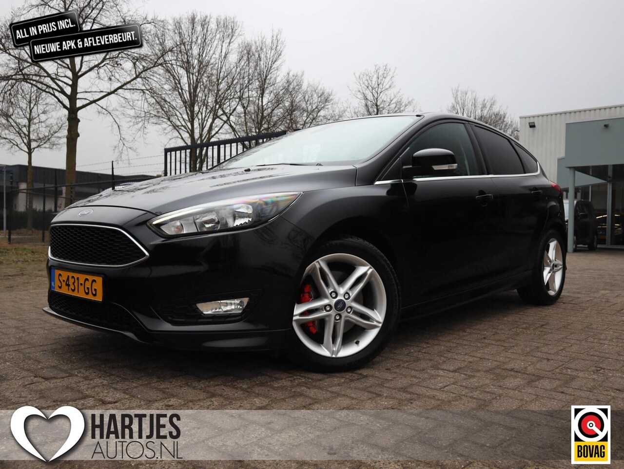 Ford Focus - 1.5 Titanium 150pk (Vol-Opties!) 100% Onderhouden - AutoWereld.nl