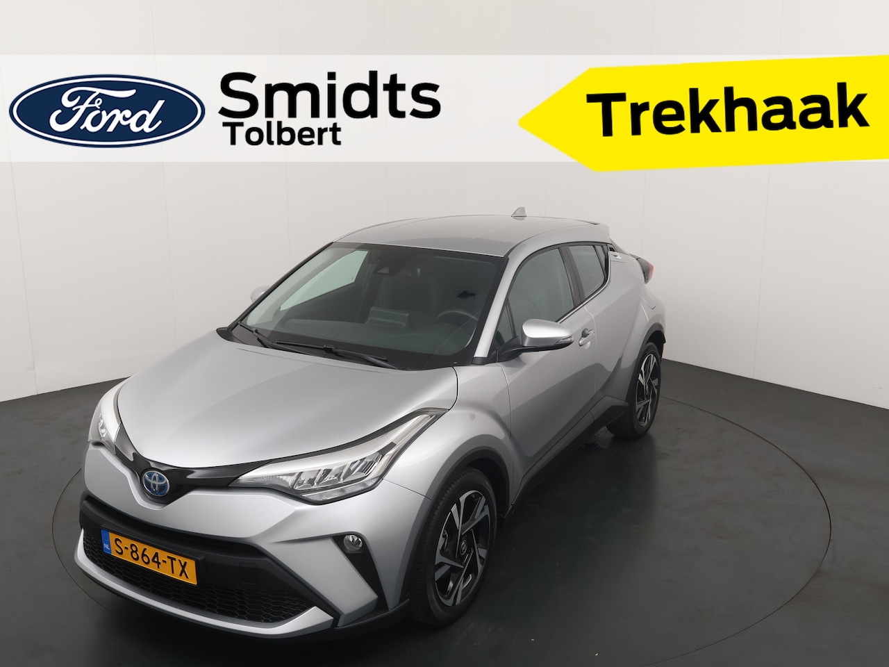 Toyota C-HR - 1.8 Hybrid 122pk Dynamic | Trekhaak | Adapt. Cruise | Camera | Dodehoek detectie | Garanti - AutoWereld.nl