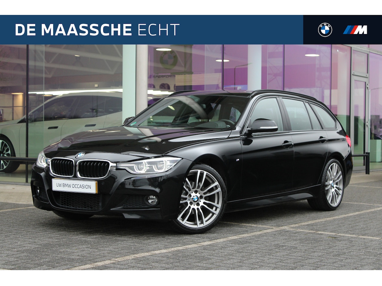 BMW 3-serie Touring - 320i High Executive M Sport Automaat / Panoramadak / Sportstoelen / Achteruitrijcamera / L - AutoWereld.nl