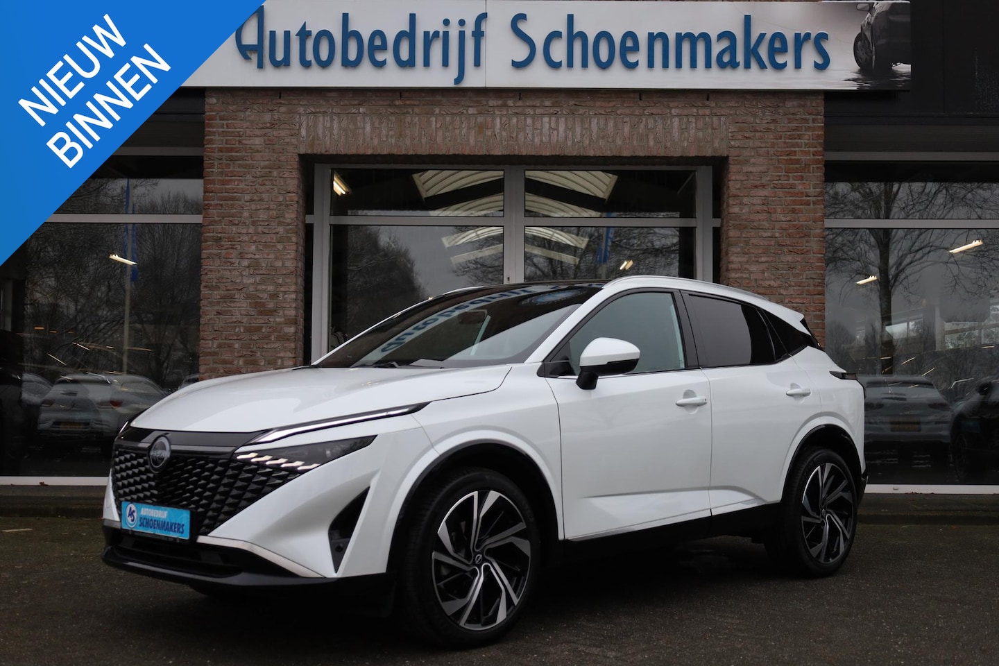 Nissan Qashqai - 1.3 MHEV Xtronic Tekna Plus PARELMOER! PANO BOSE LEER+MEMORY ACC PRO-PILOT MASSAGE CARPLAY - AutoWereld.nl