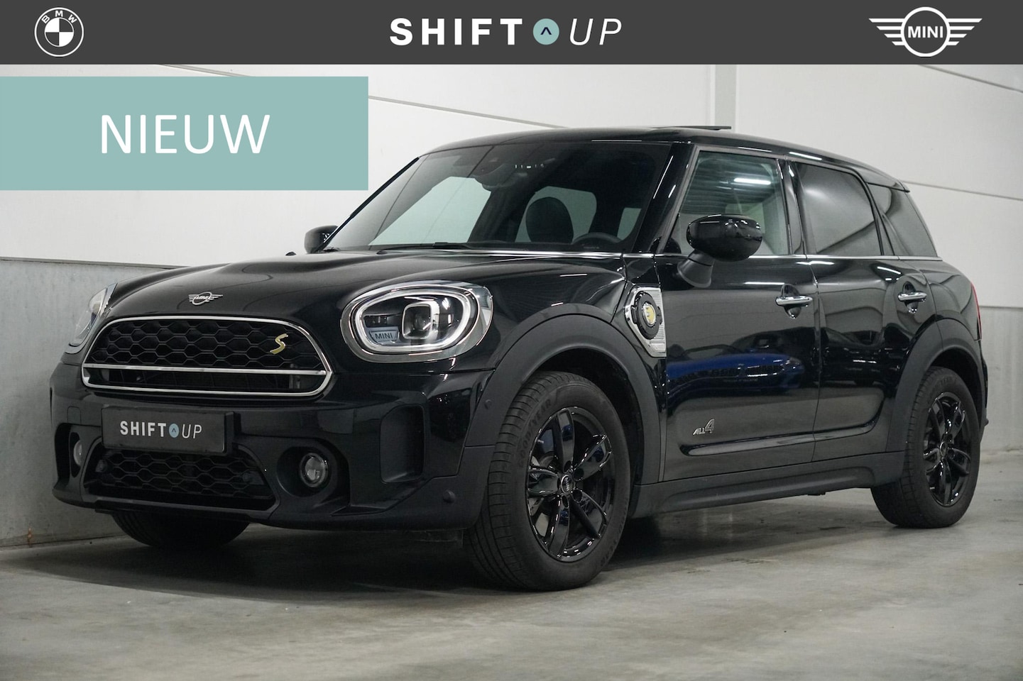 MINI Countryman - Mini 1.5 Cooper S E ALL4 Panoramadak | Harman Kardon | Yours leder - AutoWereld.nl