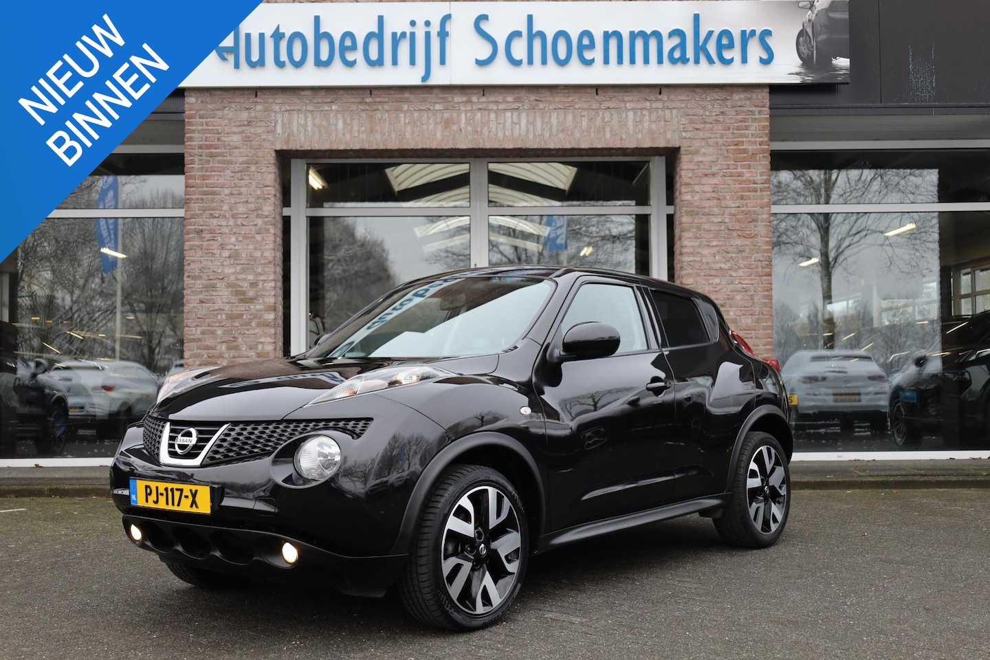 Nissan Juke - 1.6 Connect Edition CAMERA NAVI BT-TELEFOONVERB. CRUISE CLIMA PDC 18''LMV - AutoWereld.nl