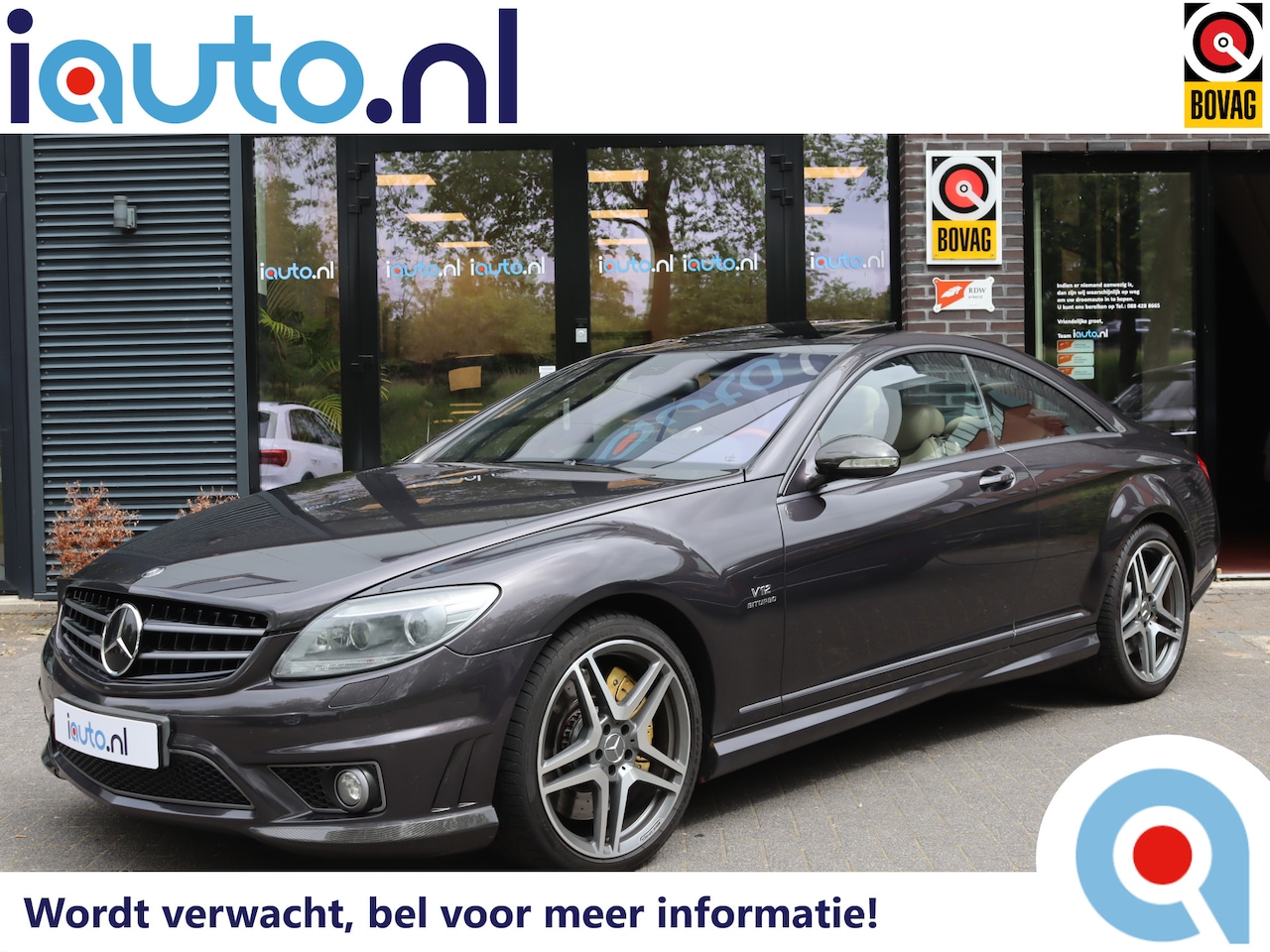 Mercedes-Benz CL-klasse - AMG 65 Designo/Nachtzicht/HK/Camera/Schuifdak/ACC/20" - AutoWereld.nl