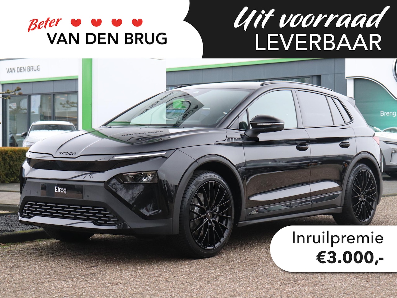 Skoda Elroq - 85 Sportline | Black plakket! | Trekhaak | PDC V+A | Stuur- & Stoelverwarming | Sunset - AutoWereld.nl