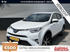 Toyota RAV4 - 2.5 Hybrid AWD Style Schuif/kanteldak, Stoelverwarming, 1e eign. NL-auto LMV, Leder/alcant
