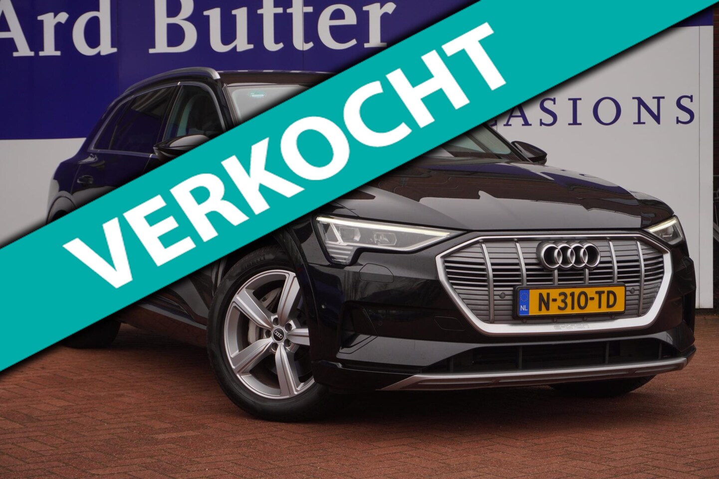 Audi e-tron - 55 quattro Advanced edition 95 kWh 408PK+WLTP=437KM + SOH 91% +Led+Full-navigatie+Elek-Kle - AutoWereld.nl