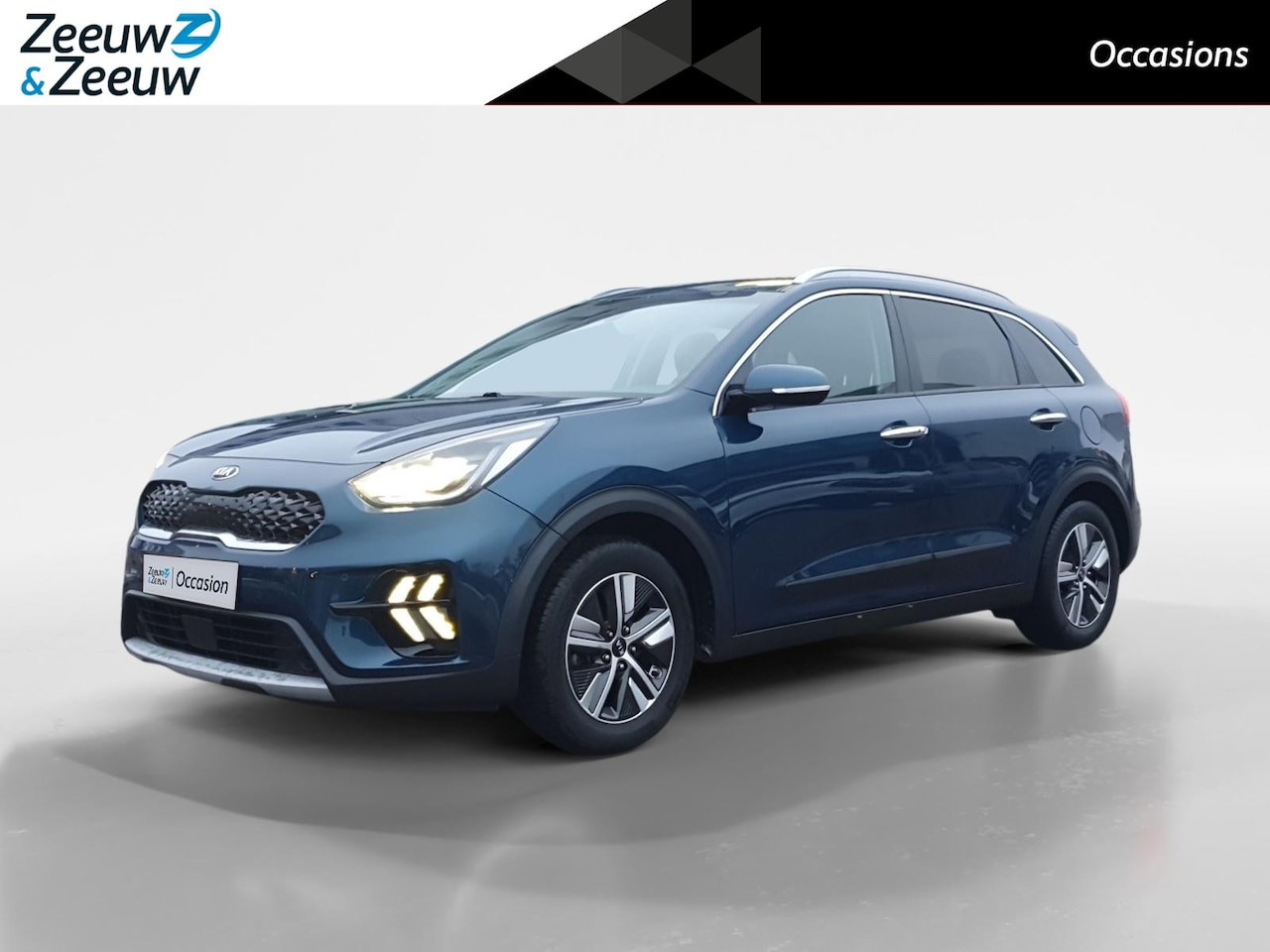 Kia Niro - 1.6 GDi Hybrid DynamicPlusLine | Trekhaak | Stoel en stuurverwarming | Lederen bekleding | - AutoWereld.nl