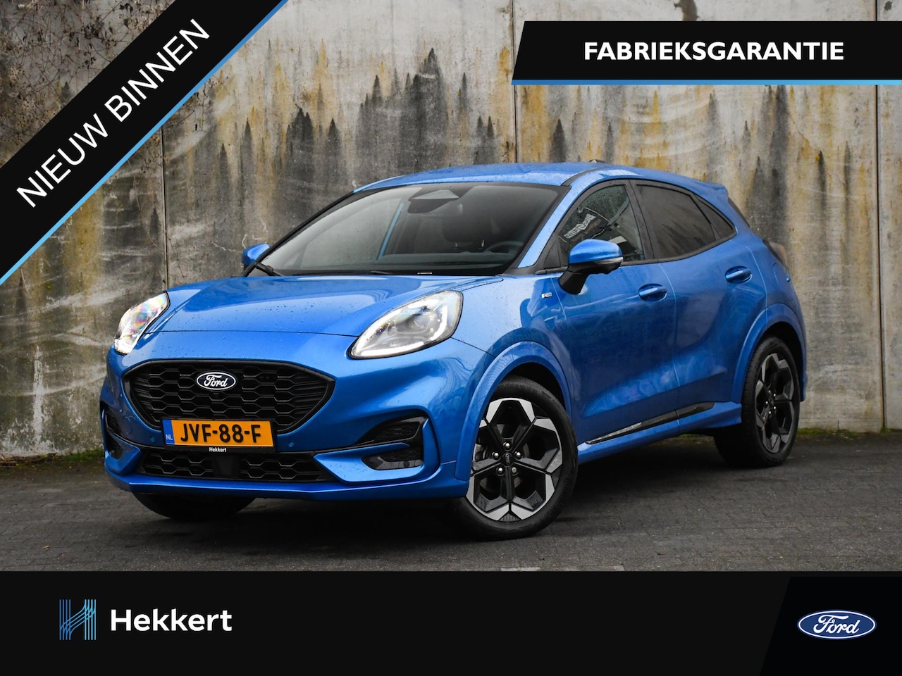 Ford Puma - ST-Line X 1.0 EcoBoost Hybrid 125pk B&O | 360° CAM. | 18''LM | ADAPT. CC | BLIS | WINTER P - AutoWereld.nl