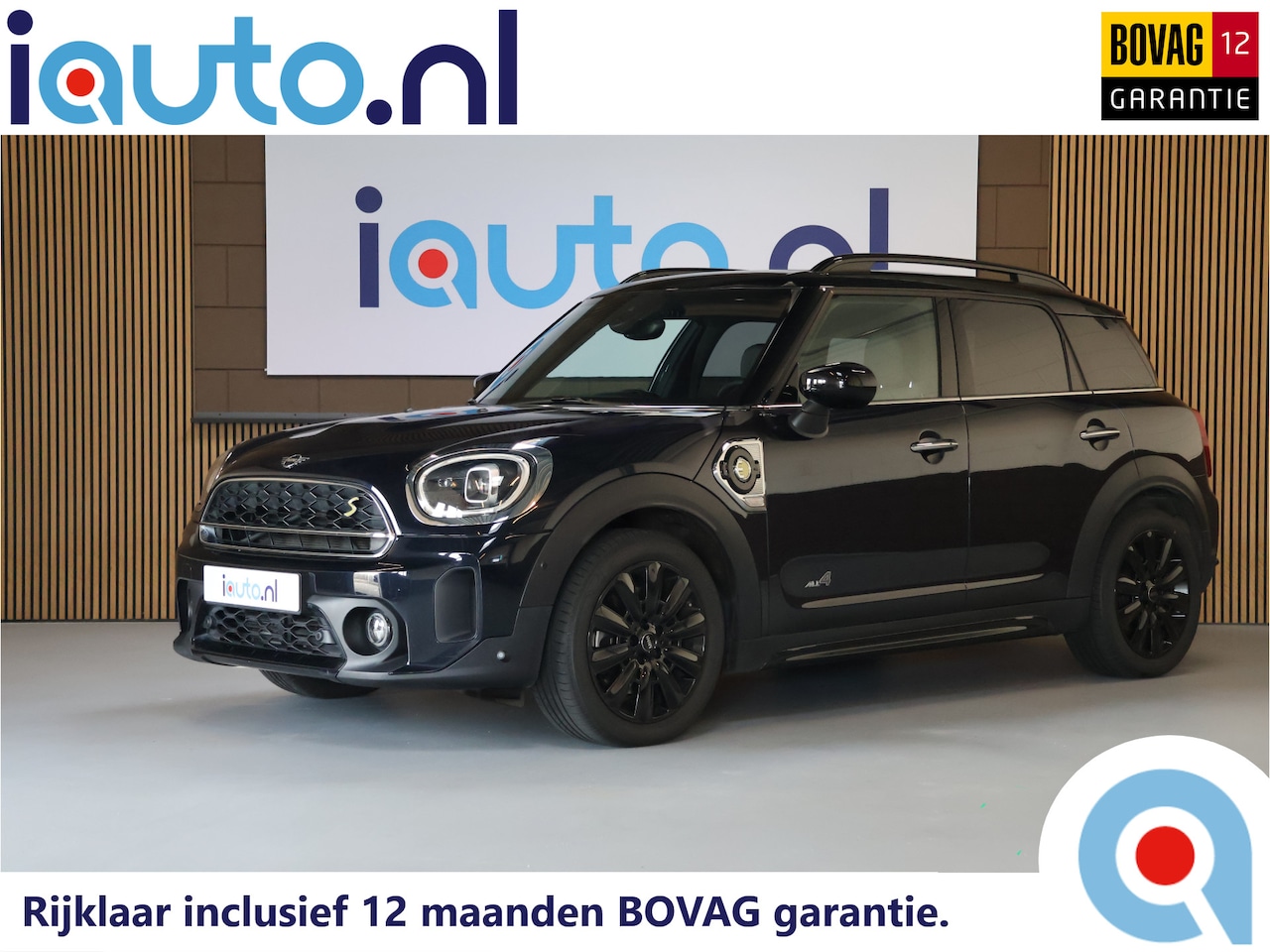 MINI Countryman - Mini 2.0 Cooper S E ALL4 Yours Pano/LED/HK/Leder/Camera/Keyless/Elek. stoel/ACC/18" - AutoWereld.nl