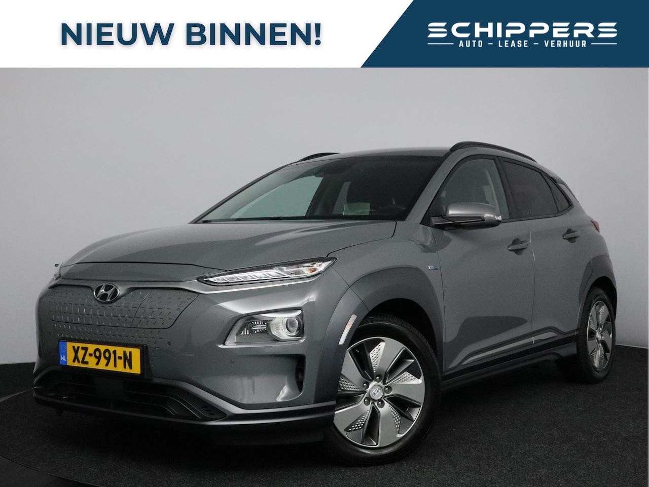 Hyundai Kona Electric - EV Premium 64 kWh Warmtepomp | Trekhaak - AutoWereld.nl