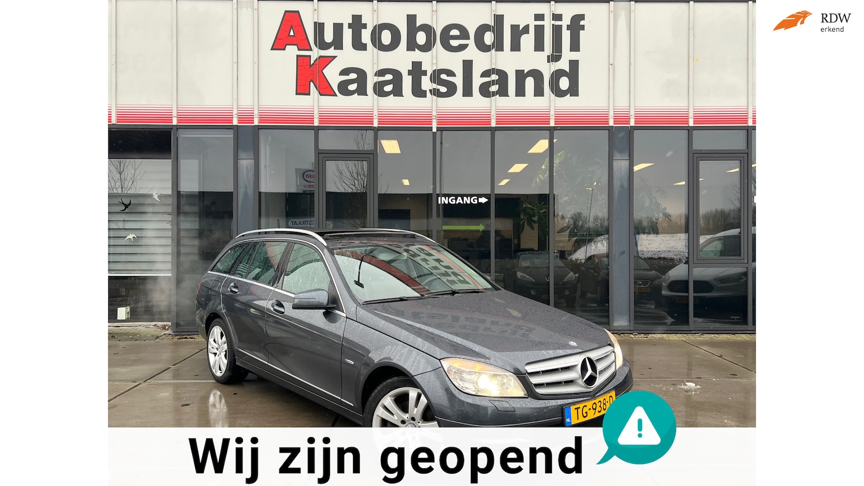 Mercedes-Benz C-klasse Estate - 220 CDI BlueEFFICIENCY Avantgarde - Pano - Navi - Leer - - AutoWereld.nl