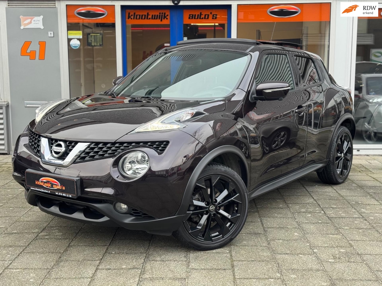 Nissan Juke - 1.2 DIG-T Tekna Panorama Navi Camera Night Shade - AutoWereld.nl