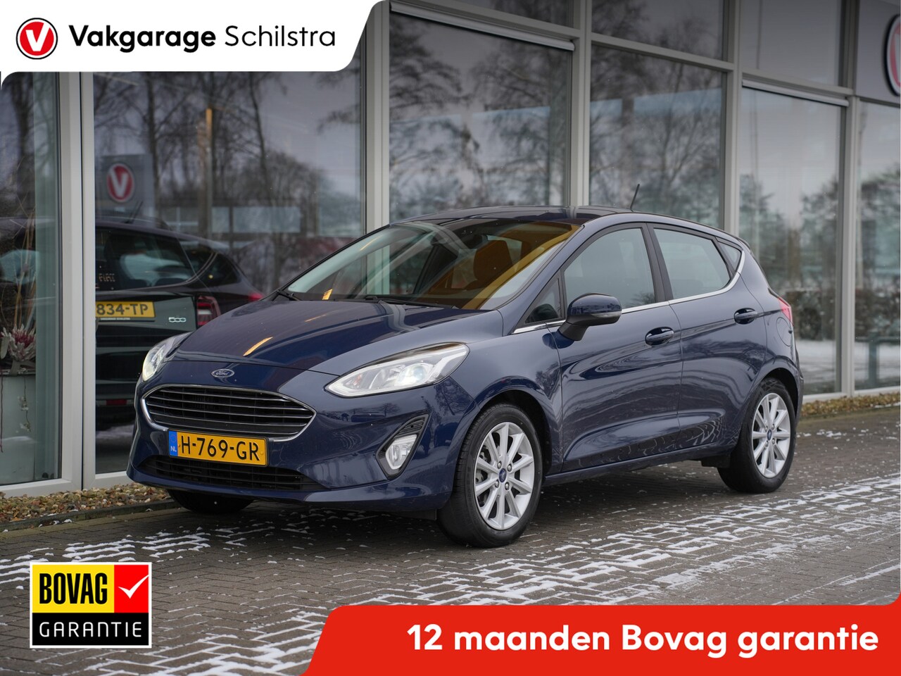 Ford Fiesta - 1.0 EcoBoost Titanium | Climate Control | Bluetooth | Android/Apple Carplay - AutoWereld.nl