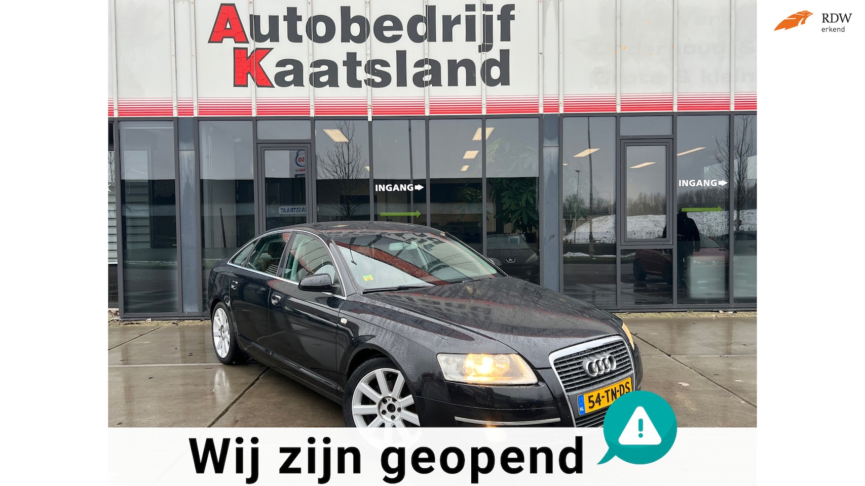 Audi A6 Limousine - 2.4 Pro Line Business - Stoelverwarming - Leer - - AutoWereld.nl
