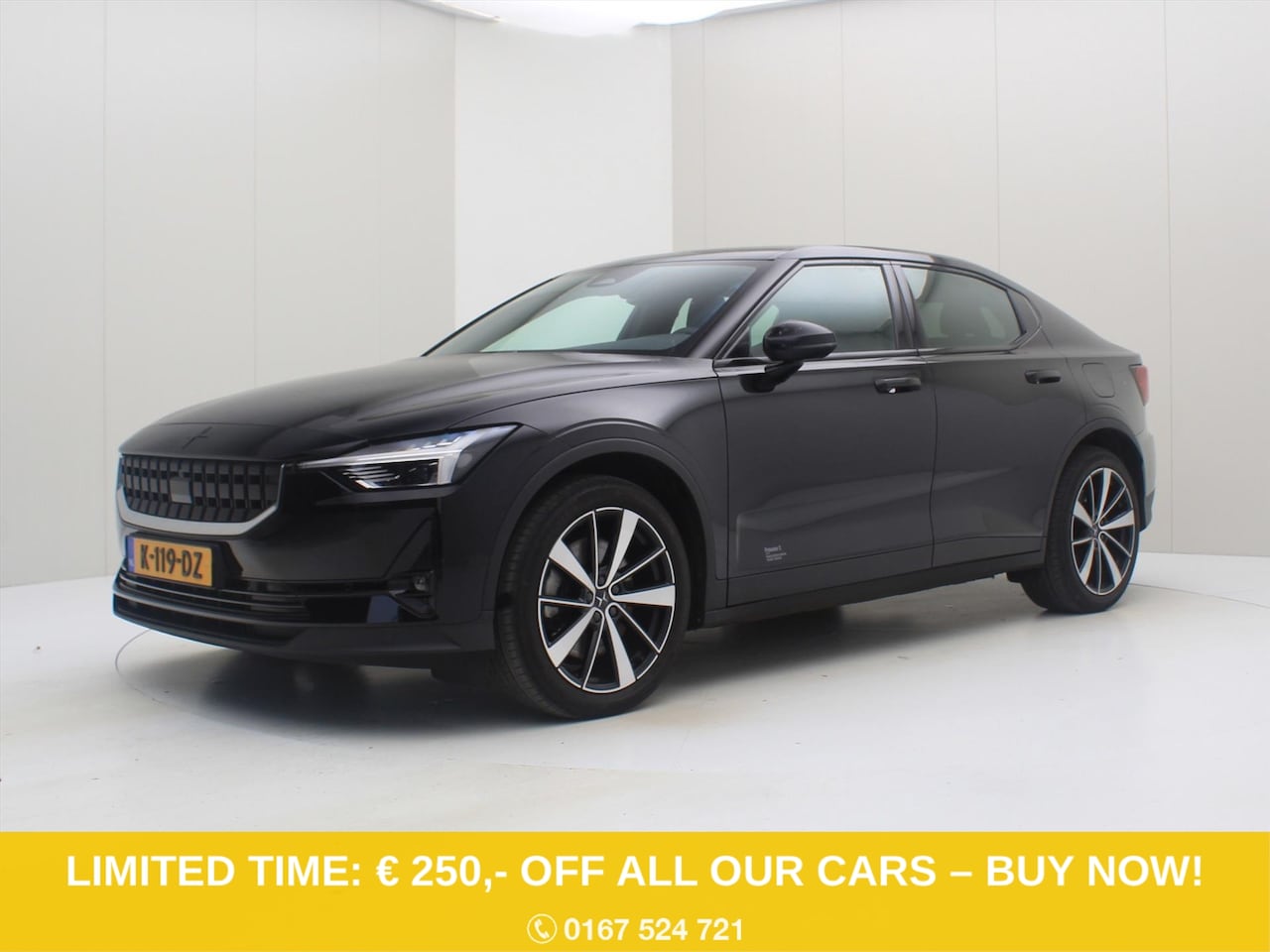 Polestar 2 - Long Range Dual Motor 300 Kwh 408pk [ PILOT PLUS+19 INCH+PANO ] - AutoWereld.nl