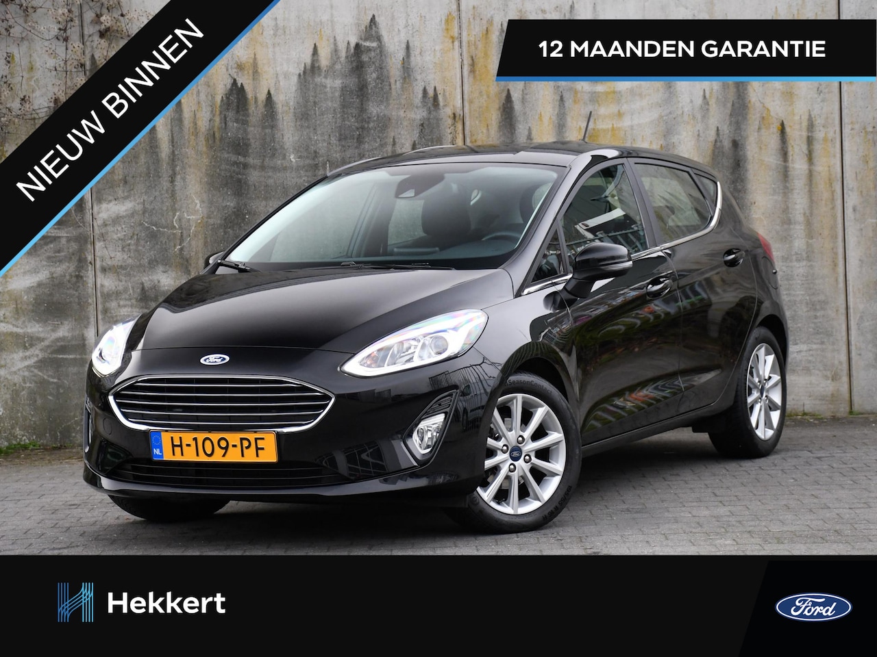 Ford Fiesta - Titanium 1.0 EcoBoost 100pk Automaat WINTER PACK | 16''LM | CRUISE.C | NAVI | PDC ACHTER | - AutoWereld.nl
