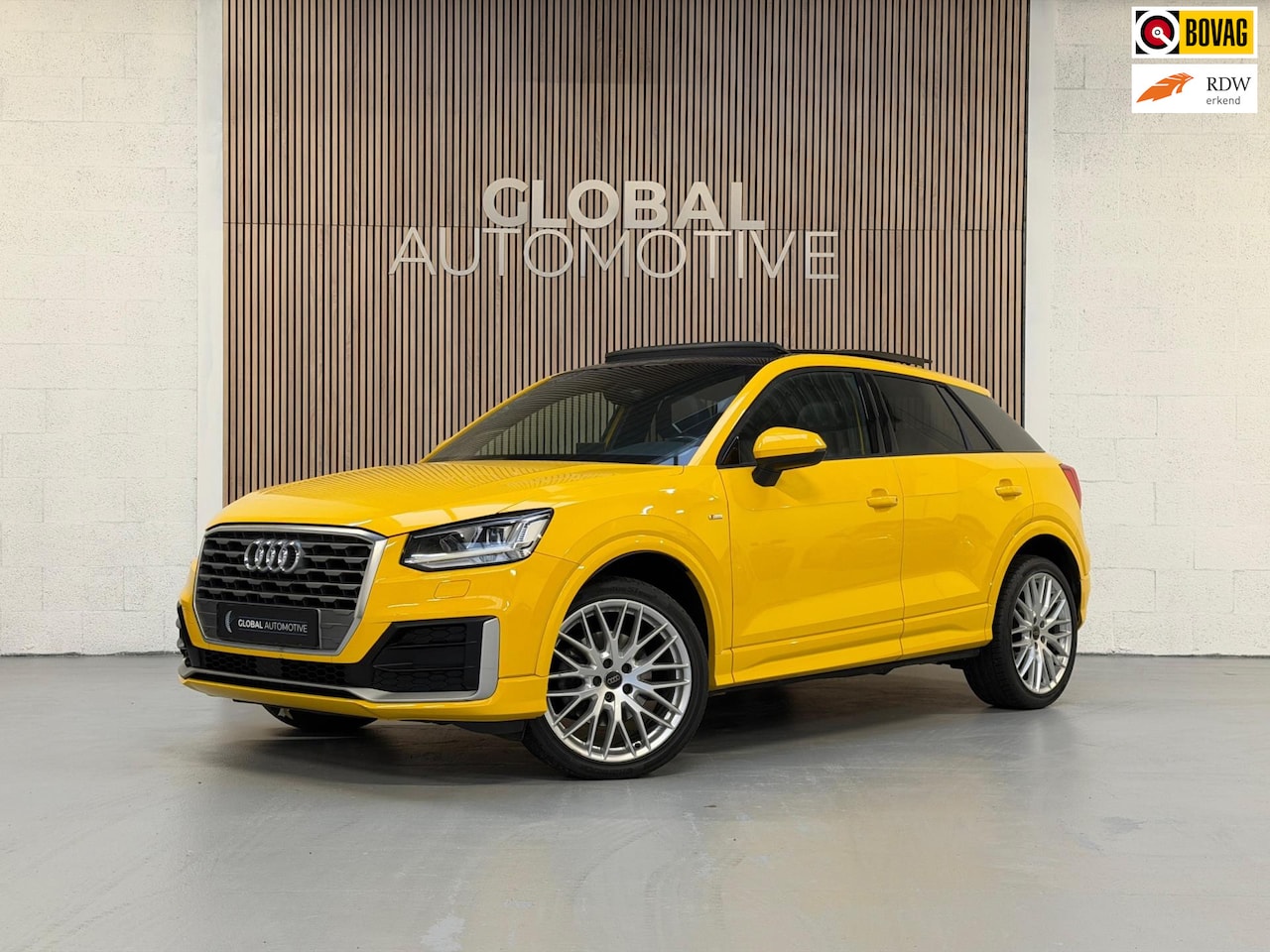 Audi Q2 - 1.4 TFSI CoD 150 PK - S TRONIC - S LINE - SCHUIFDAK - B&O - AutoWereld.nl