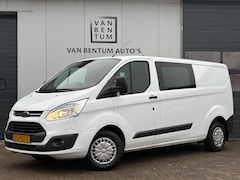 Ford Transit Custom - 290 2.2TDCI 125pk L2H1 DC 6-pers. Navi Camera Airco Cruise