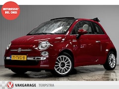 Fiat 500 C - 1.2 Lounge/ Elek. Kap/ 4-Cilinder/ 15'' LMV/ Airco/ Half Lede/ C.V. Afstand/ Elek. pakket/