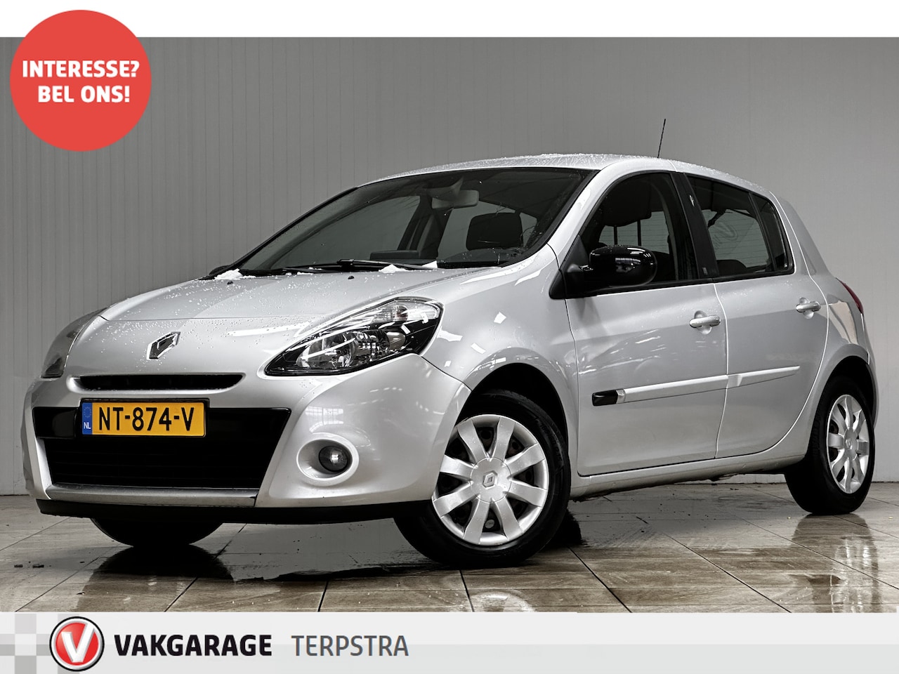 Renault Clio - 1.2-16V Special Line/ D-Riem verv: 195.000 KM!/ 5-Drs/ Navi/ Airco/ C.V. Afstand/ Elek. pa - AutoWereld.nl