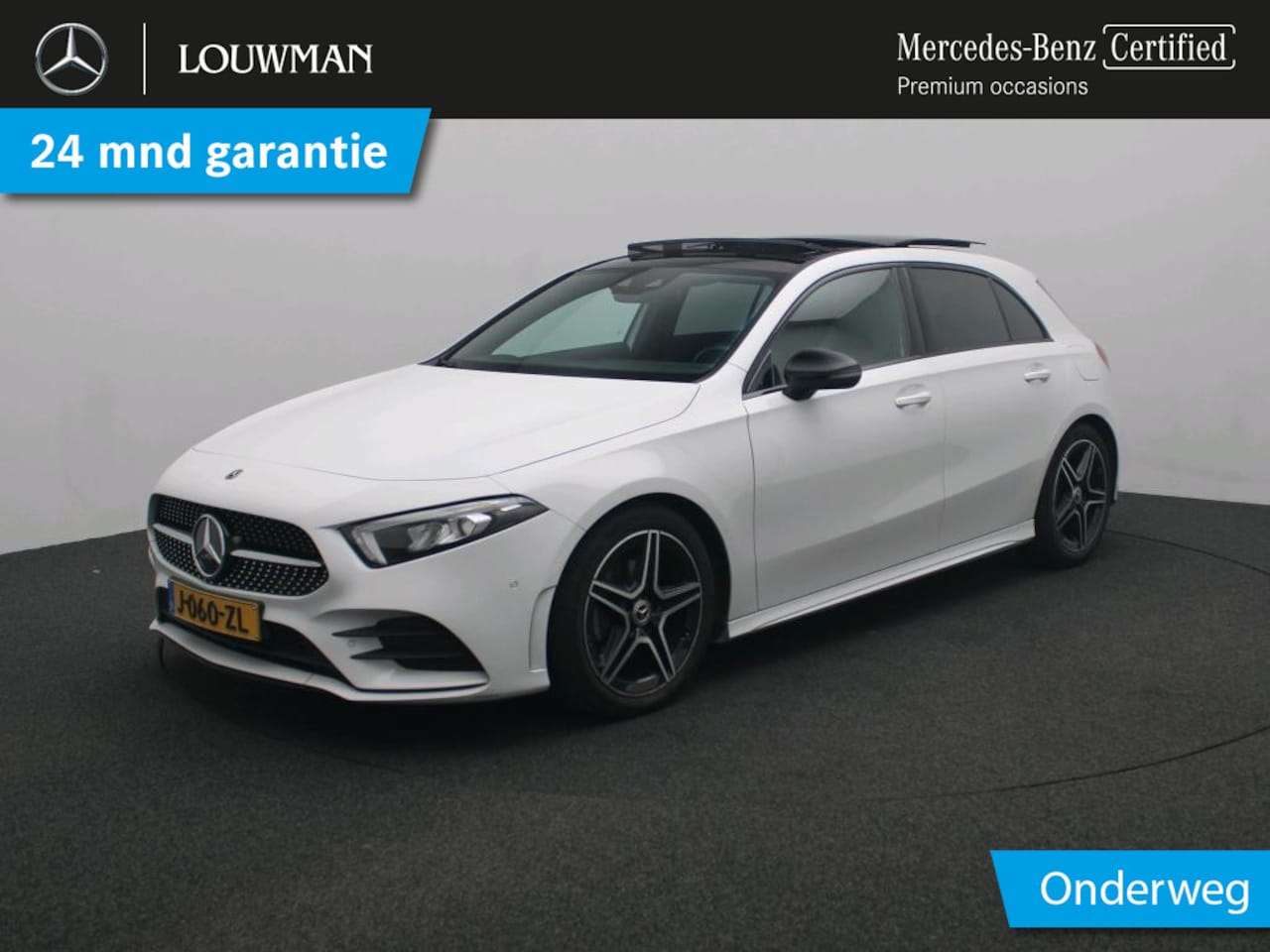Mercedes-Benz A-klasse - 180 Business Solution AMG AMG Line | Night Pakket | Panorama Schuif-Kanteldak | Sfeerverli - AutoWereld.nl
