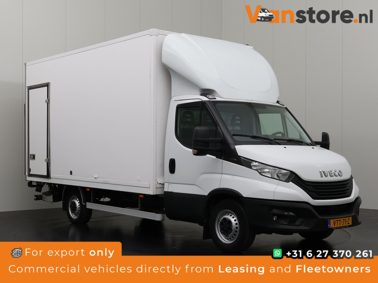 Iveco Daily - 35S18H 3.0L Bakwagen | Laadklep | Airco | Dakspoiler | Zijdeur - AutoWereld.nl