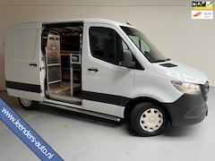 Mercedes-Benz Sprinter - SERVICEWAGEN 314 2.2 CDI 140PK euro6 L1H1 Sortimo inrichting, 2xschuifdeur, M-bux, Laadkra