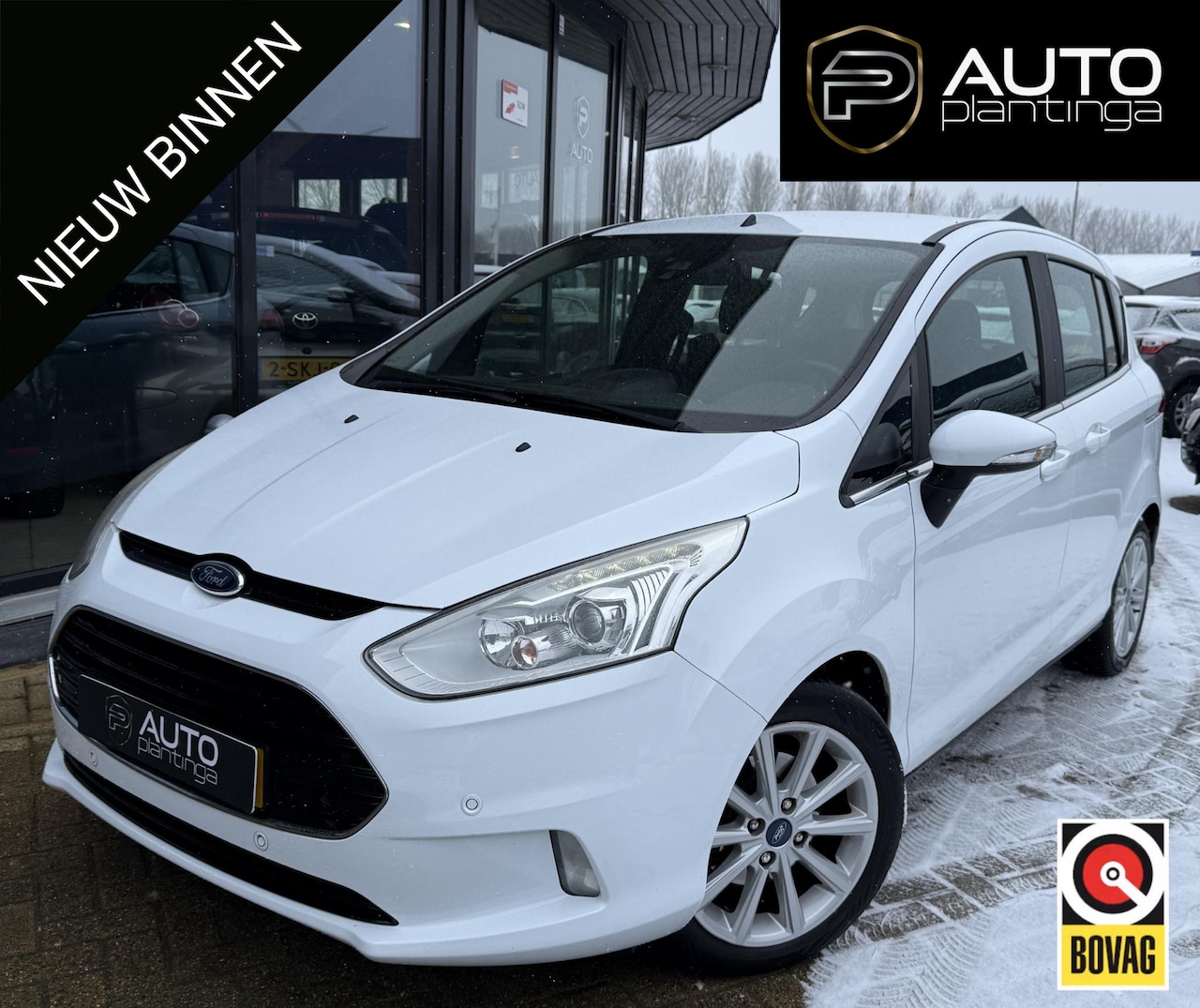 Ford B-Max - 1.0 EcoBoost Titanium 101PK | Zeer Nette Staat | NL Auto | Achteruitrijcamera | Parkeersen - AutoWereld.nl