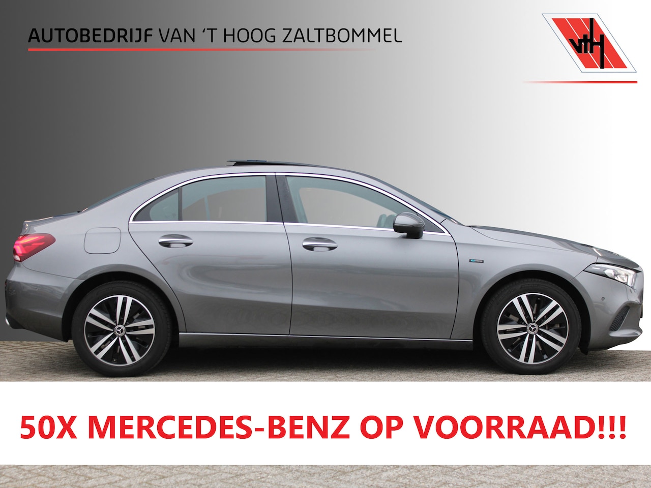 Mercedes-Benz A-klasse - 250e AUT8 Luxury Limited PANORAMADAK LEDER MEMORY SFEER CARPLAY KEY-LESS GO MULTIBEAM - AutoWereld.nl