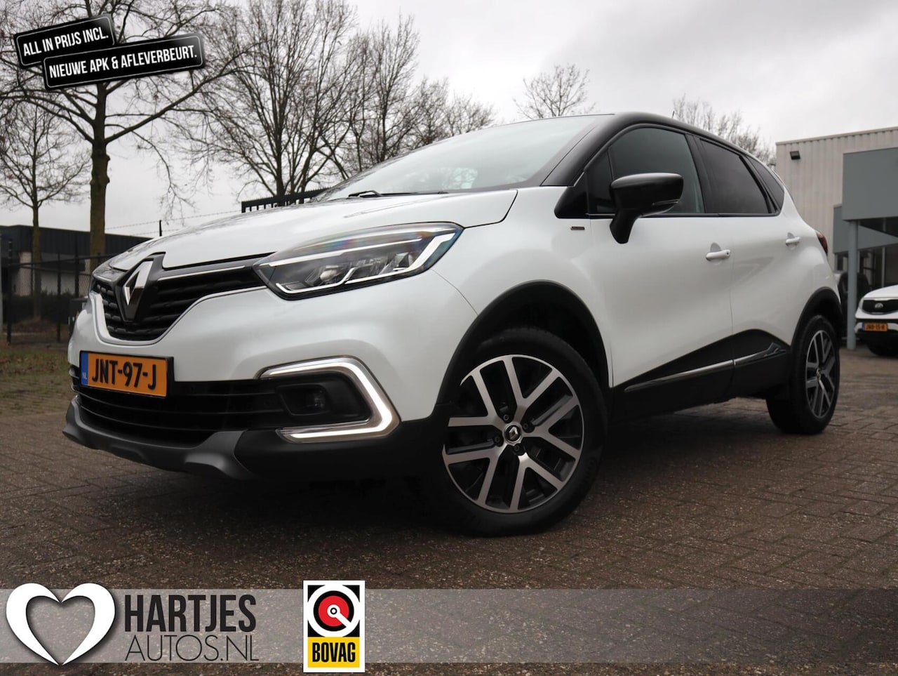 Renault Captur - 1.3 TCe Red Edition 150pk Automaat Parelmoer - AutoWereld.nl