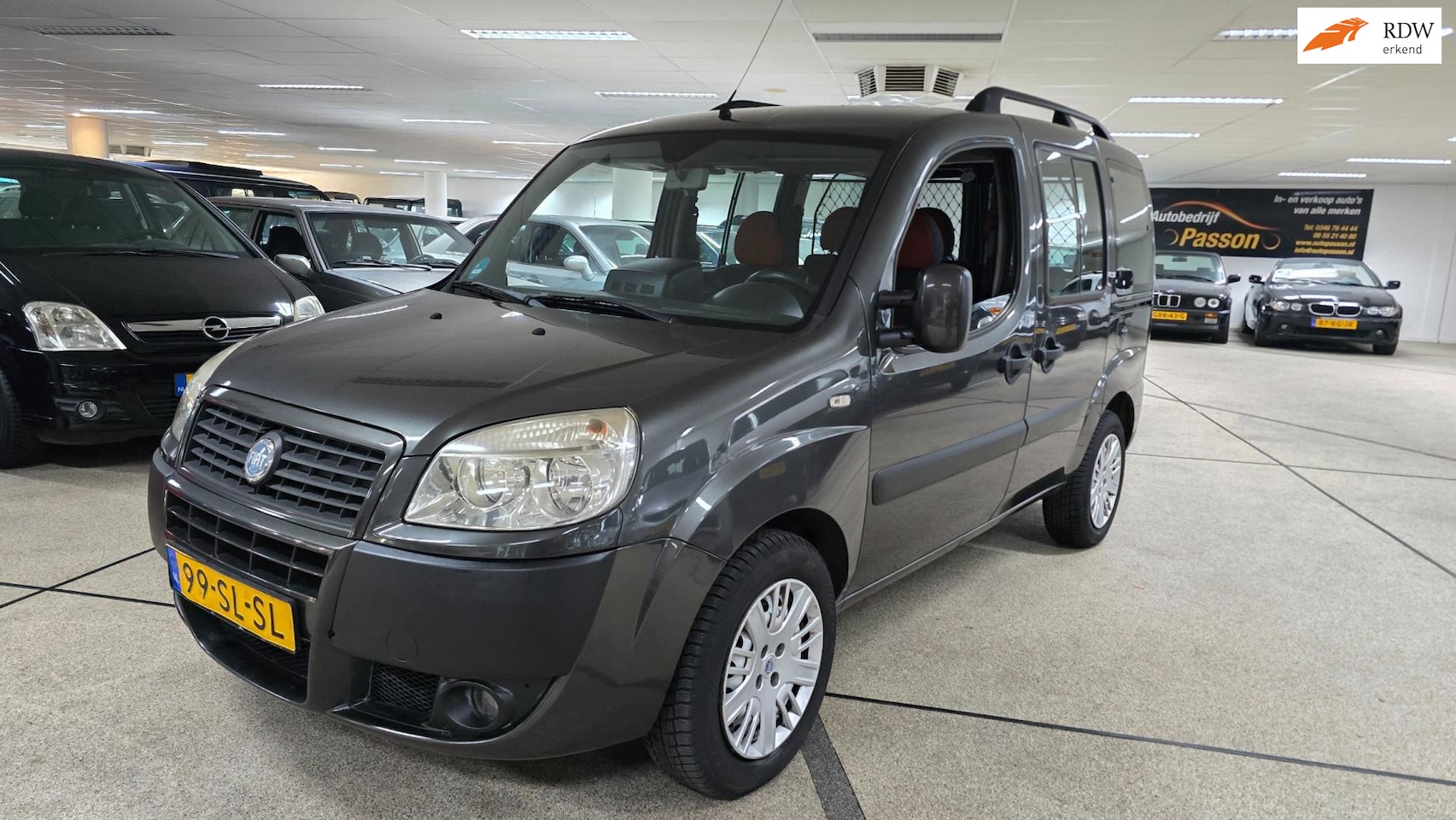 Fiat Doblò - 1.4 Family Plus airco. 2x schuifdeur - AutoWereld.nl