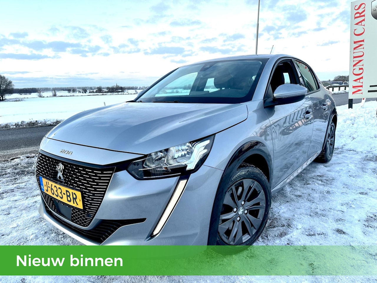 Peugeot e-208 - EV Allure AUTOMAAT NAP 5DRS|100% ELEKTRISCHE| AIRCO| FULL OPTION - AutoWereld.nl