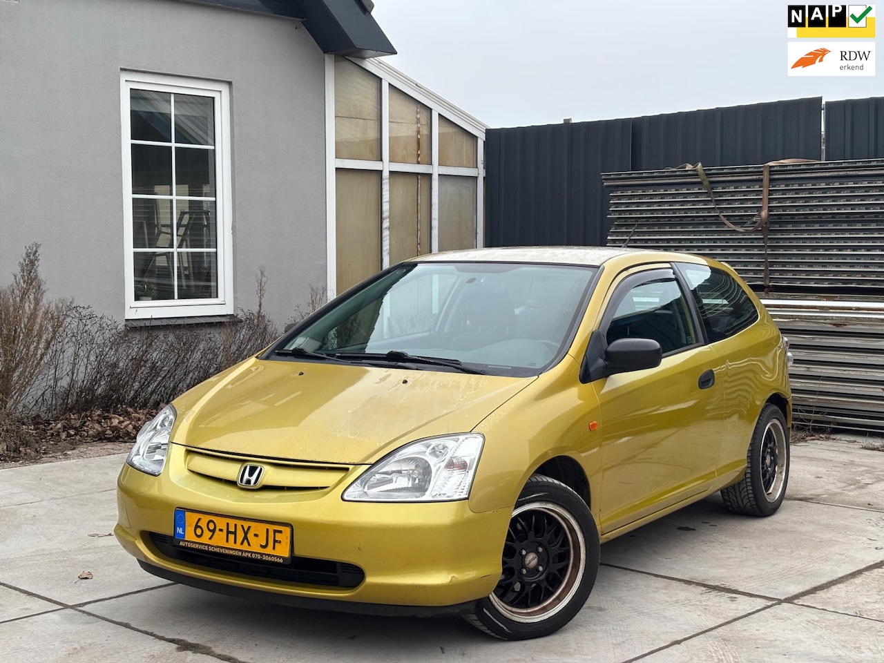 Honda Civic - 1.4i S | Nieuwe APK | NAP | Sportvelgen | Trekhaak | Rijdt en schakelt goed! - AutoWereld.nl