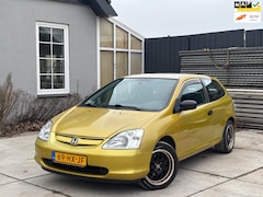 Honda Civic - 1.4i S | Nieuwe APK | NAP | Sportvelgen | Trekhaak | Rijdt en schakelt goed