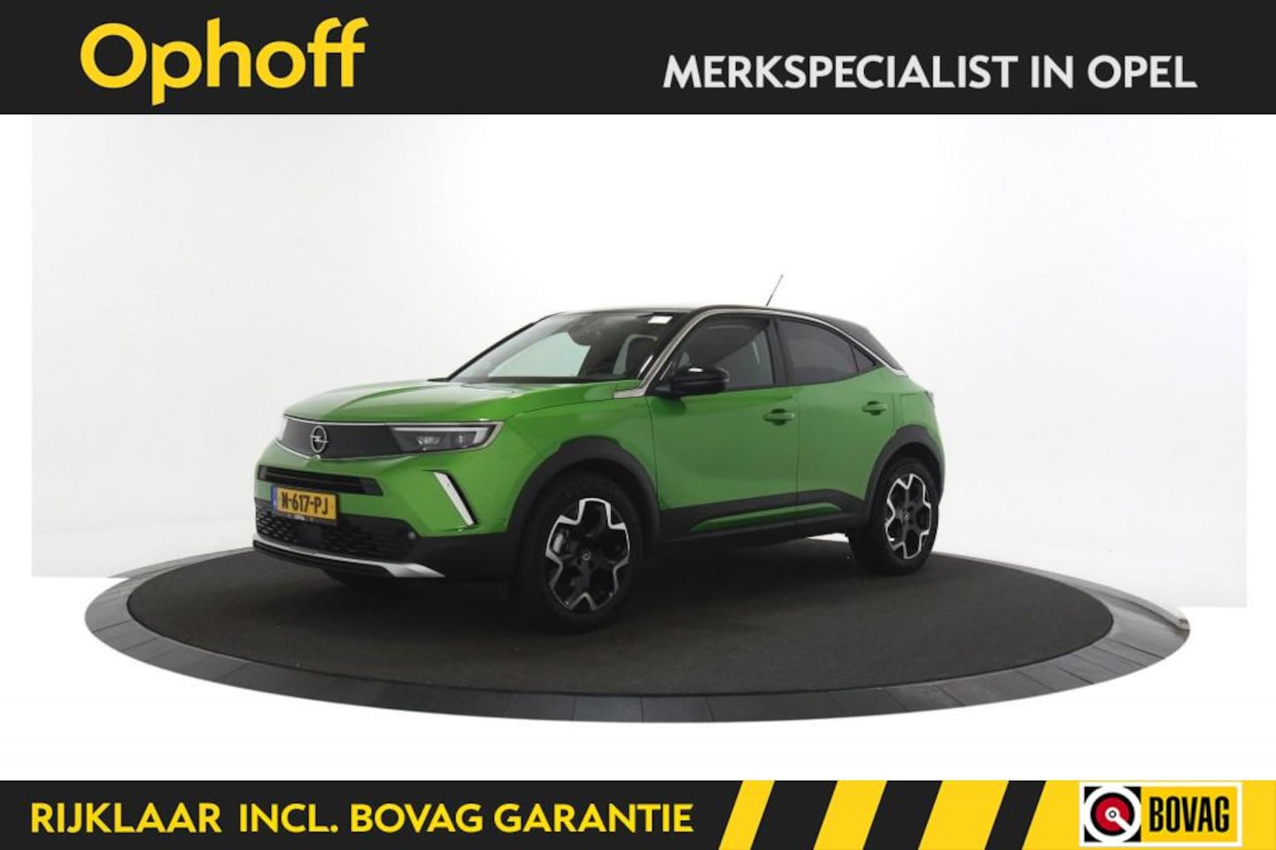 Opel Mokka - 1.2 Turbo Ultimate Automaat / 1e eig. / Stoelverwarming / Camera / Adaptive Cruise - AutoWereld.nl